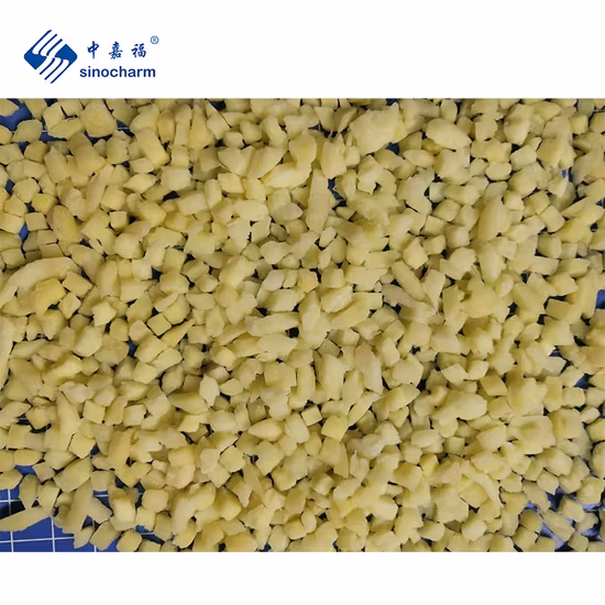 최고 품질의 냉동 생강 퓨레