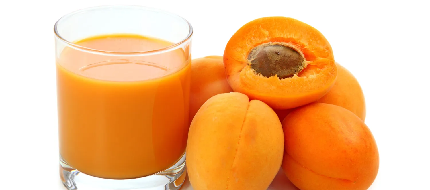 고품질의 살구 퓨레